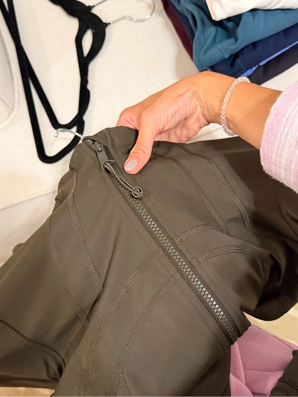 Lululemon Define Jacket Dark Olive